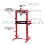 20 Ton Hydraulic Shop Press (TY20001)