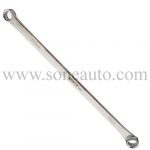 (128) Mirror Polishing and Thin-wall Long Double Ring End Wrench 14×17mm (BESITA) (21906)