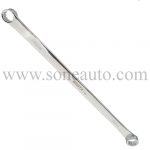 (130) Mirror Polishing and Thin-wall Long Double Ring End Wrench 17×19mm (BESITA) (21908)