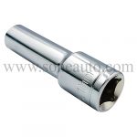 (24) 12.5MM Metric 6-PT Long Socket 10mm(BESITA) (11103)