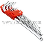 (49) 9 Pcs Hex Wrench Long Extral Leng Set 1.5-2-2.5-3-4-5-6-8-10mm (BESITA) (6205)