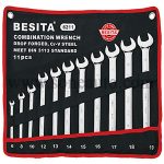 (95) 11 Pcs Metric Combination Wrench Set 6-8-10-12-13-14-15-16-17-18-19mm (BESITA) (6211)