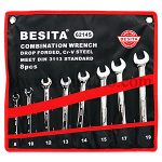 (98) 8 Pcs Industrial-Grade Double Ratchet Wrench Set 810121314151719 (BESITA) (6214S)