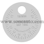 (99) Coin-type Spark Plug Gauge 0.6-2.4mm (BESITA) (51514)