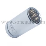 (50) 12.5MM Metric 12-PT Socket 17mm(BESITA) (11210)