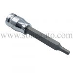 (90) 12.5MM Dr. Hex Bit Socket 5×100mm (BESITA) (11314)