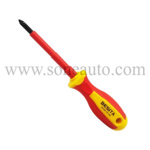 Insulated PZ Screwdriver (PZ 1 x 80mm)(BESITA)