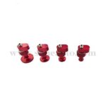 4 Pcs Dent Repair Aluminium Alloy Round Washer Puller(XF-0268)
